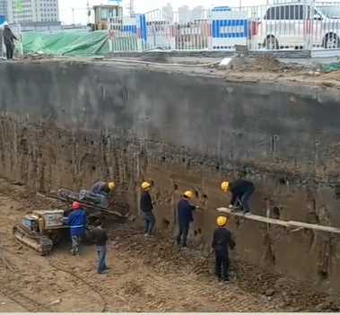 焦作中站区土钉墙支护